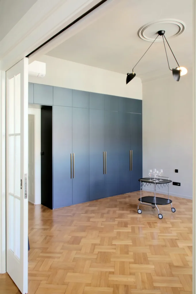 Rekonstrukce historického bytu Praha/ Interiérový design Praha Olina Puchalová