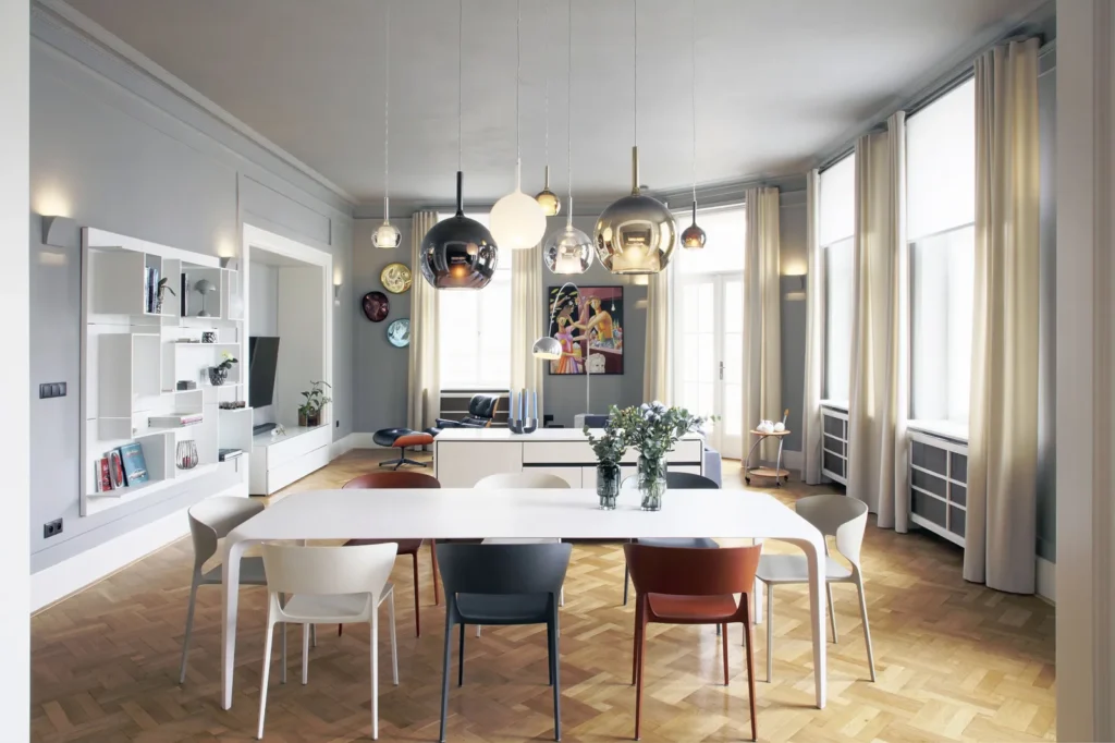 Kompletní rekonstrukce historického bytu/ Interiérový design Praha Olina Puchalová