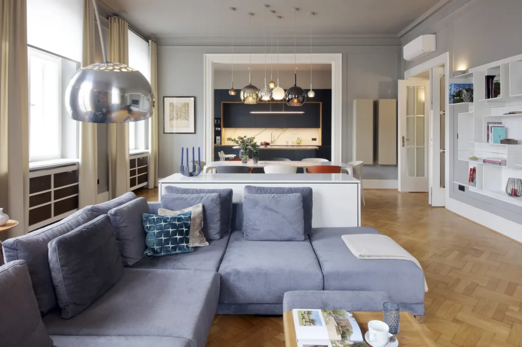 Kompletní rekonstrukce historického bytu/ Interiérový design Praha Olina Puchalová