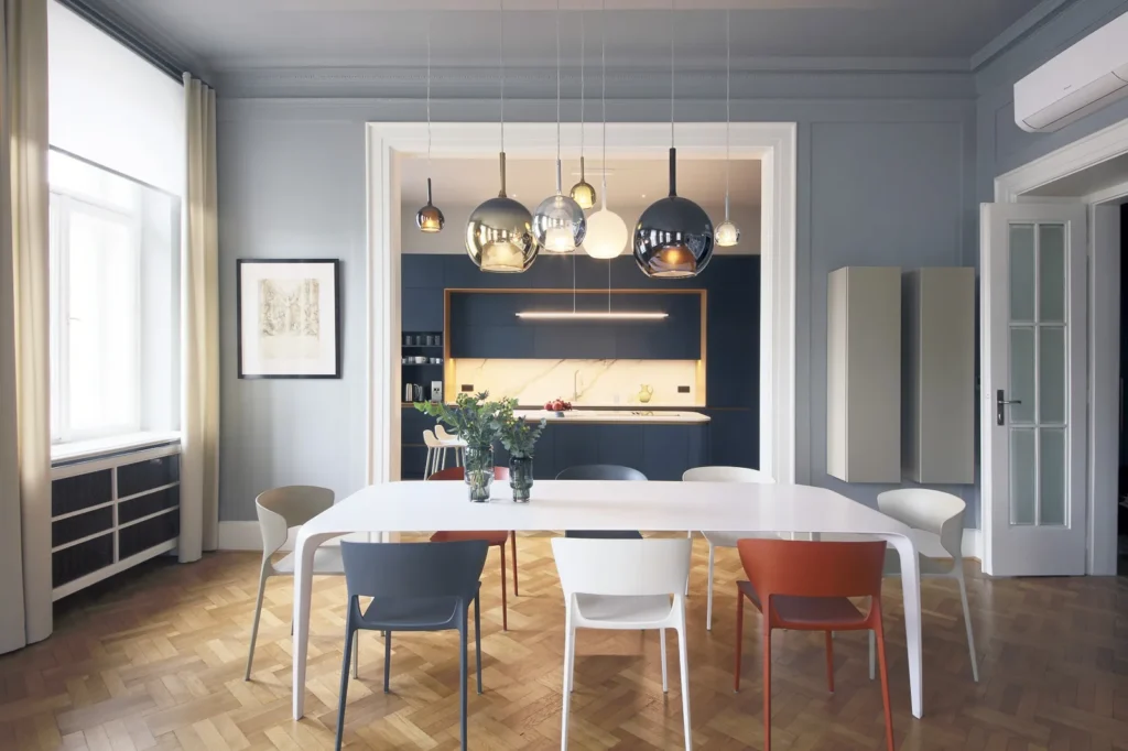 Kompletní rekonstrukce historického bytu/ Interiérový design Praha Olina Puchalová